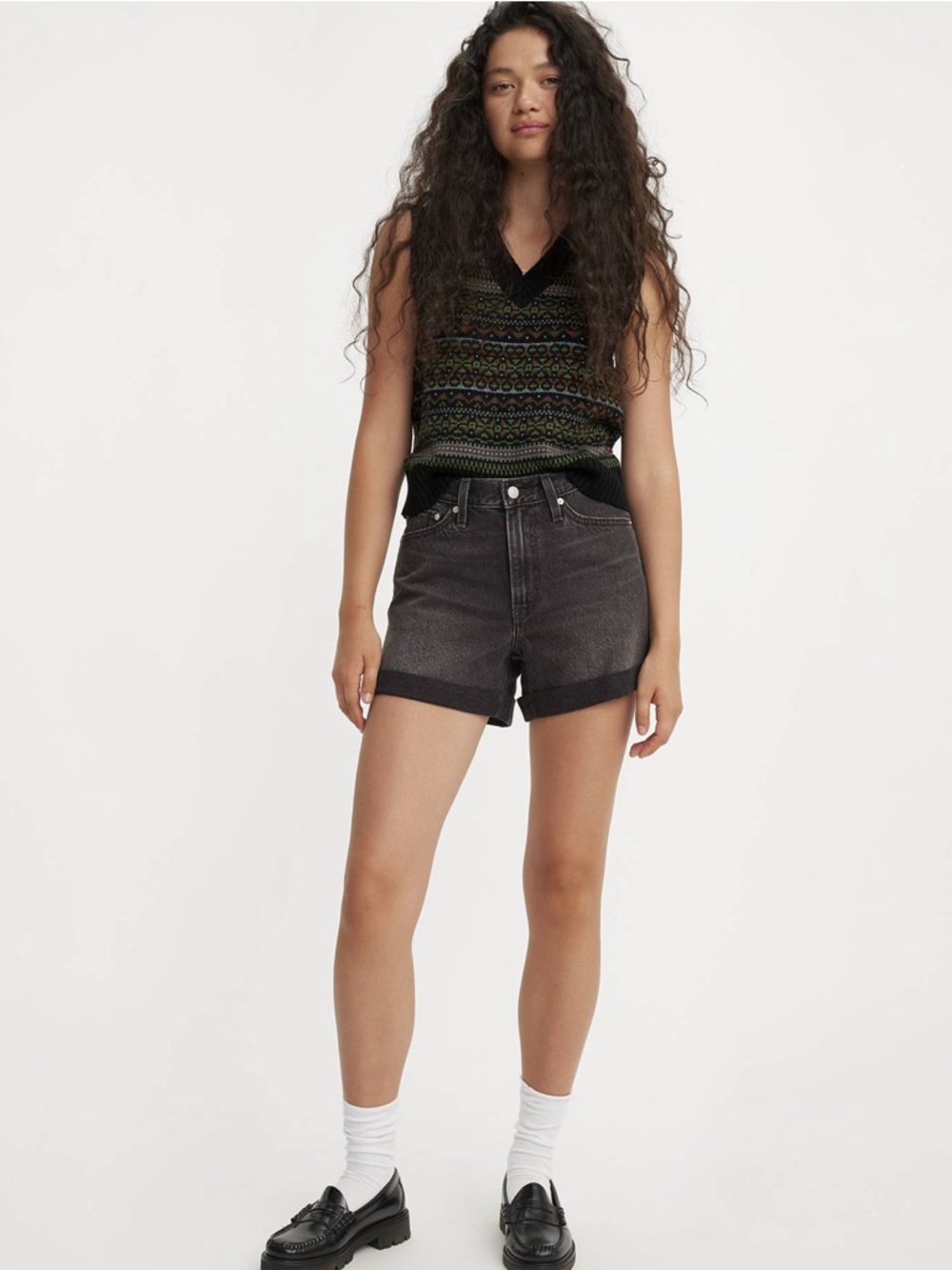 Levi's Rolled 80s Mom Women’s Shorts